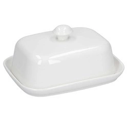 La Porcellana Bianca - maselnica z pokrywką 18 x 14 cm Terrine