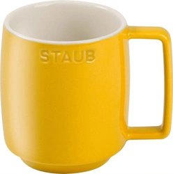 Staub - SERVING Kubek ceramiczny - Żółty, 350 ml