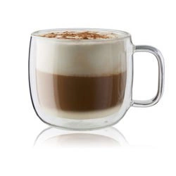 Zwilling - 2 szklanki z podwójnymi ściankami cappuccino Sorrento Plus 450 ml