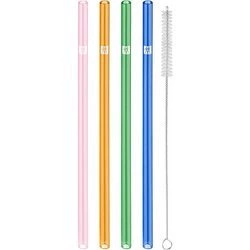 Zwilling - zestaw 4 słomek prostych kolorowe Sorrento