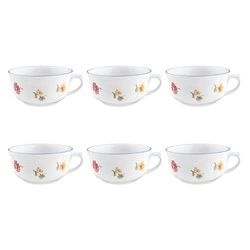 Seltman - SONATE NOSTALGIA Zestaw 6 filiżanek do herbaty 210 ml