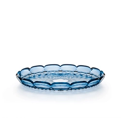 Guzzini - Taca okrągła 36 cm - niebieska