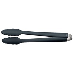 Kela - szczypce kuchenne, silikon, 30 cm, czarne Tom
