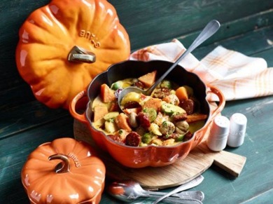 garnek żeliwny Staub Pumpkin dynia