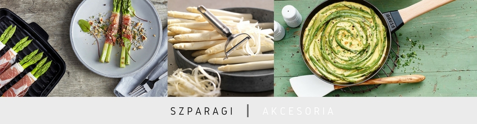 Garnki i obieraki do szparagów sezon na szparagi