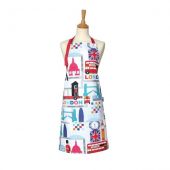 Kolorowe fartuchy kuchenne dla małych i dużych.