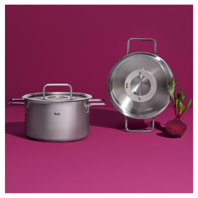 Najnowsza kolekcja stalowych garnków Fissler Pure Collection czysta radość gotowania