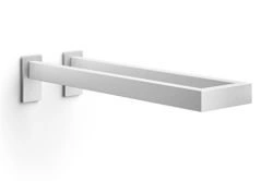 Zack - podwójny wieszak na ręcznik stal matowa