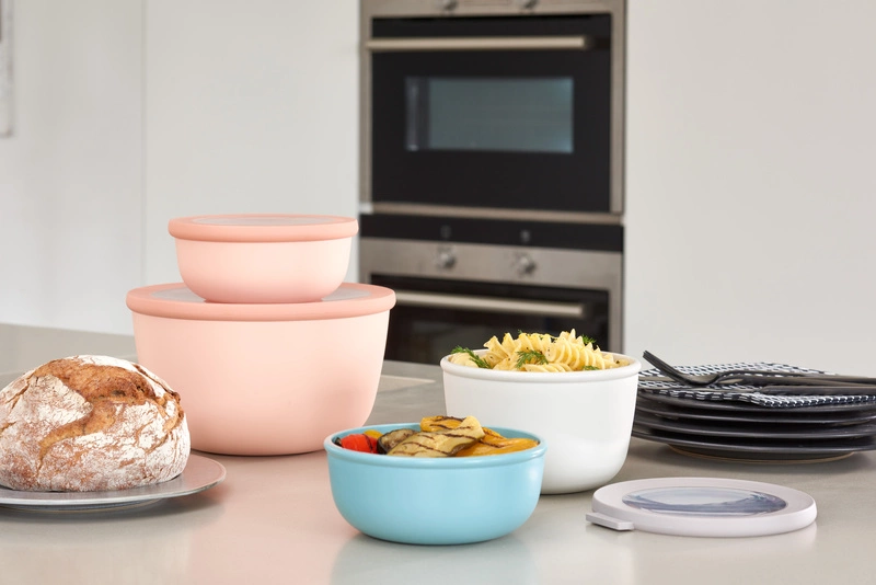 Mepal - Zestaw 4 misek Cirqula 350 750 1250 2250 Nordic Blue