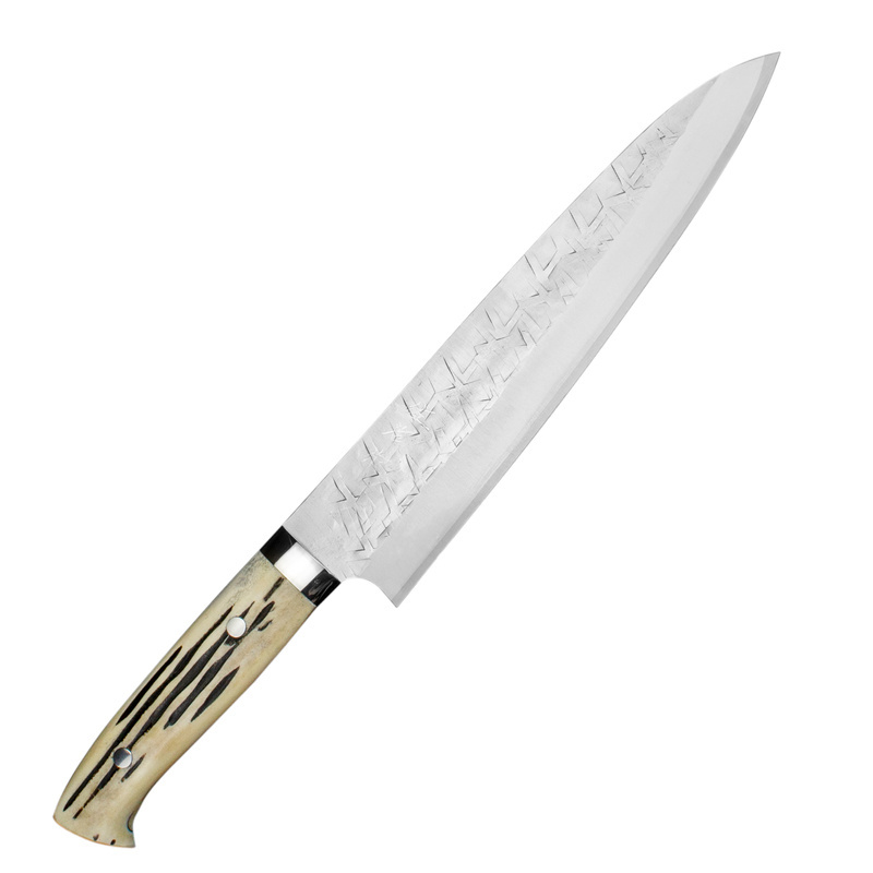 Takeshi Saji -  SRS-13 Róg Jeleni Nóż Szefa 24cm