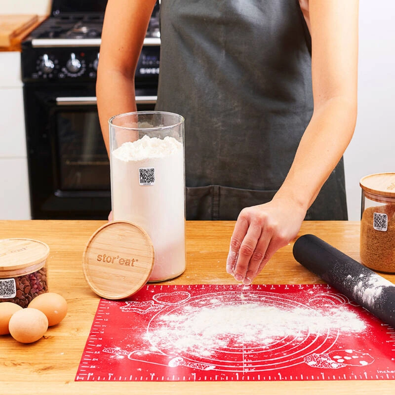 Mastrad - Pojemnik szklany do przechowywania 850ml