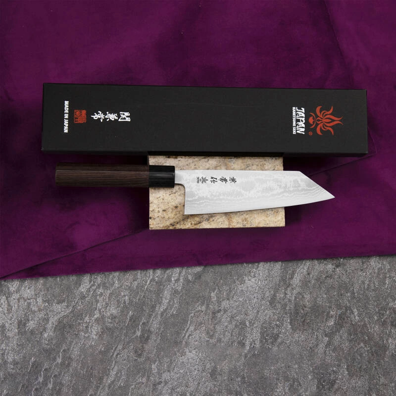Kanetsune - Zen-Bokashi Aogami#2 Nóż Bunka 17 cm