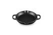 Le Creuset - patelnia żeliwna grillowa 25 cm Czarny Mat