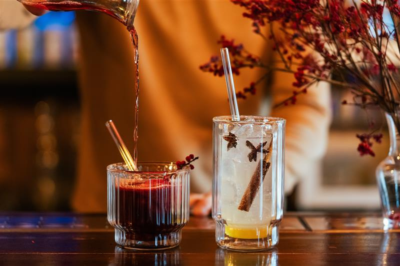 Vialli Design - 2 pucharki do deserów z podwójną ścianką 260ml Lungo