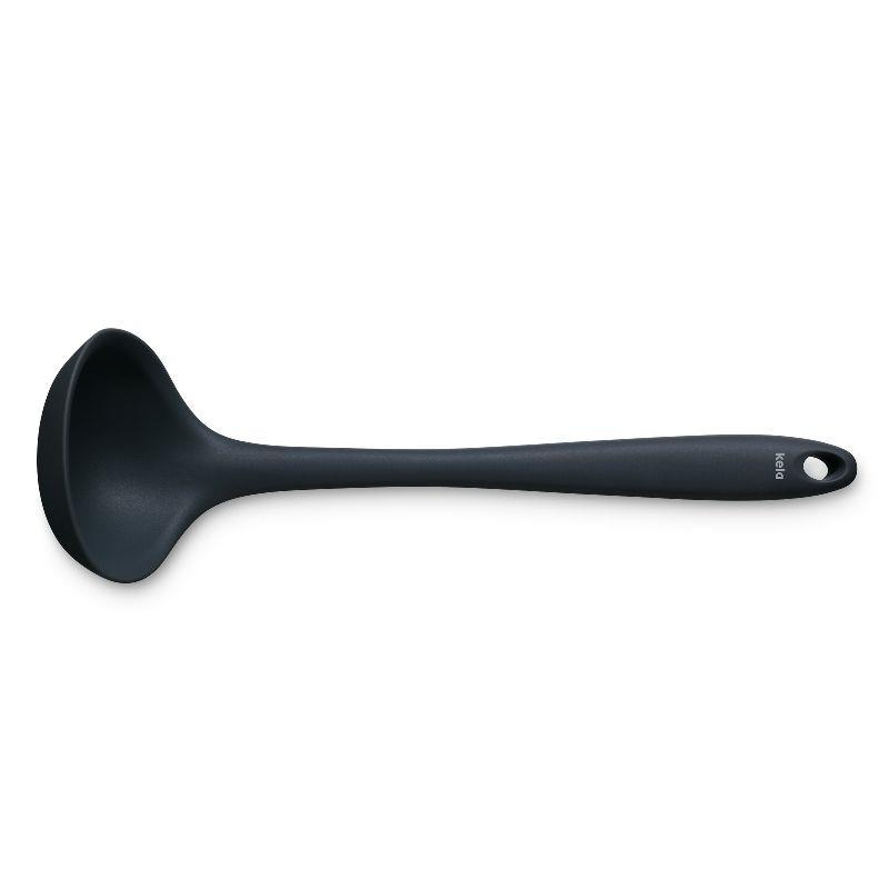 Kela - chochla, silikon, 28 cm, czarna Tom
