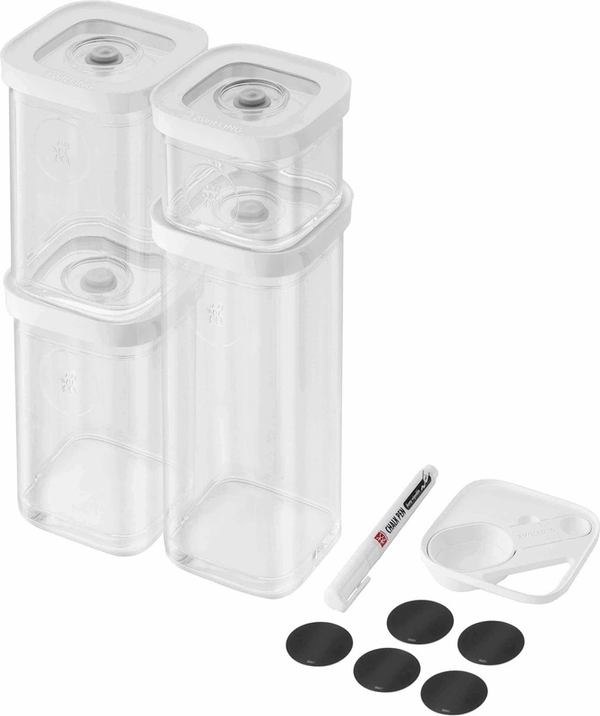 Zwilling - zestaw pojemników plastikowych S - szary Fresh & Save Cube