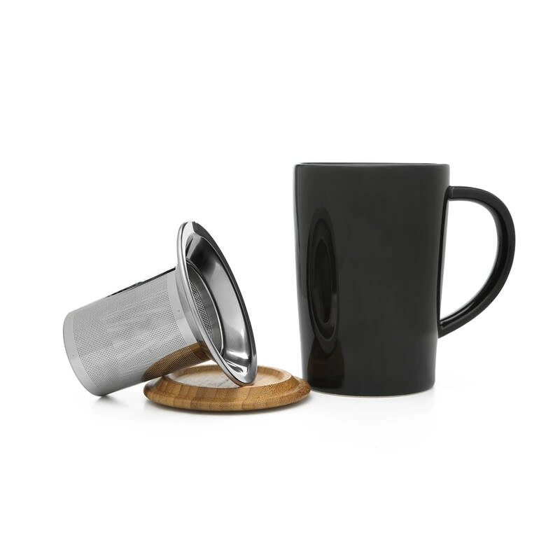 Bredemeijer - Kubek porcelanowy z zaparzaczem 0,4L