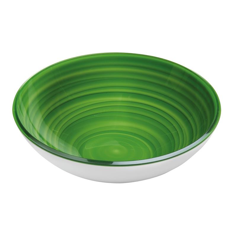 Guzzini - Misa TWIST średnica 27,5 cm; 2,77 l; zielona