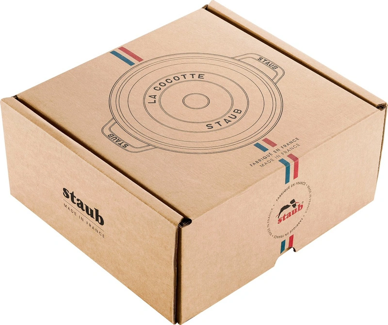 Staub - LA COCOTTE Garnek żeliwny okrągły 3.7 ltr, La Mer