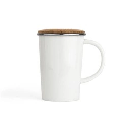 Bredemeijer - Kubek porcelanowy z zaparzaczem 0,4L