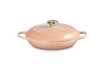 Le Creuset - garnek patelnia Gourmet Signature 26 cm 2,2 l peche