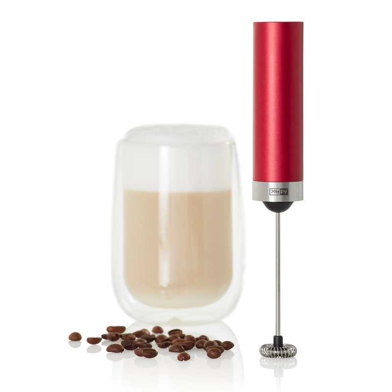 AdHoc - Spieniacz do mleka i sosów RAPID.3 rubinowo czerwony