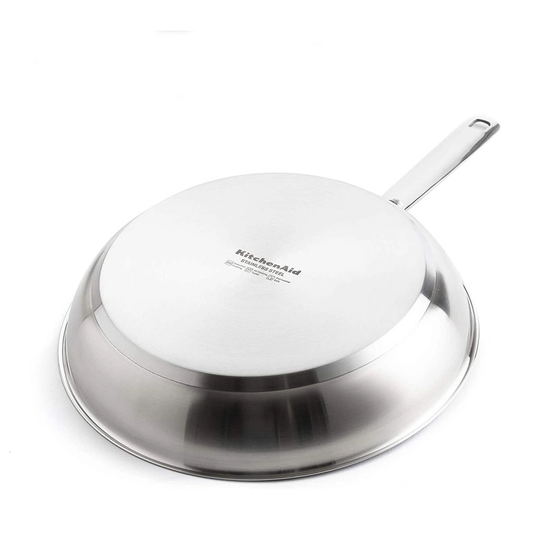 KitchenAid - Patelnie stalowe z powłoką 20 + 24 + 28 cm
