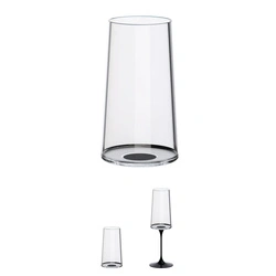 Trebonn - SplitGlass - kieliszek do szampana w?
ski czarny 2 sztuki