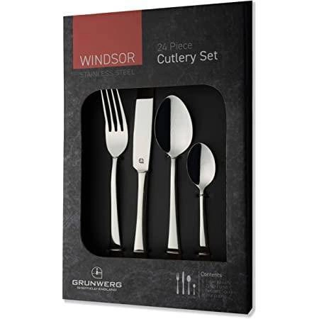 Grunwerg - Zestaw sztućców 6 osób Samba 24 el