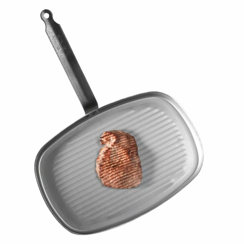 de Buyer - Patelnia prostokątna grillowa Carbone Plus