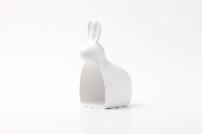 Qualy - Szufelka do nabierania Bella Bunny biała