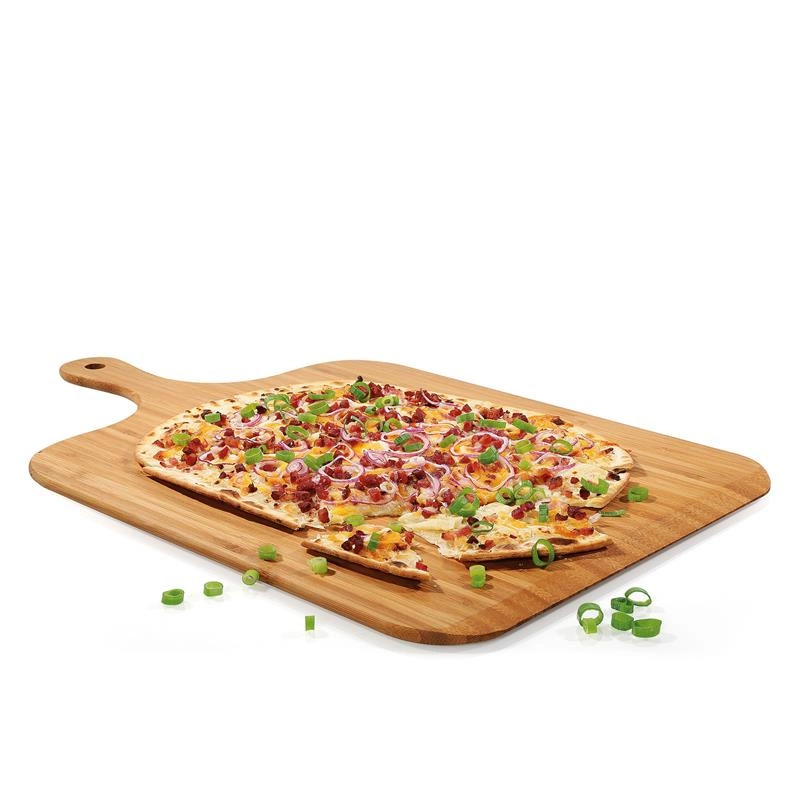 Zassenhaus - łopata prostokątna do serwowania pizzy, tarty, flammekueche, 51,5 x 32 x 1 cm, bambus