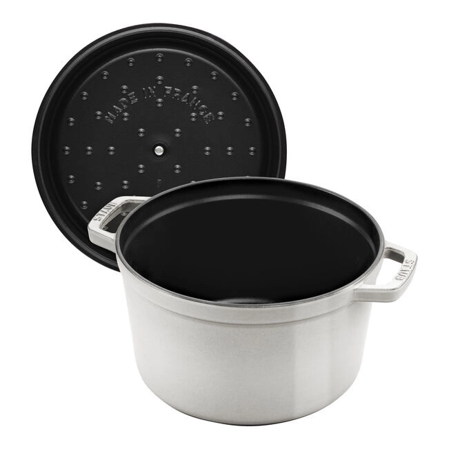 Staub - garnek żeliwny okrągły wysoki 4.8 l truffle La Cocotte