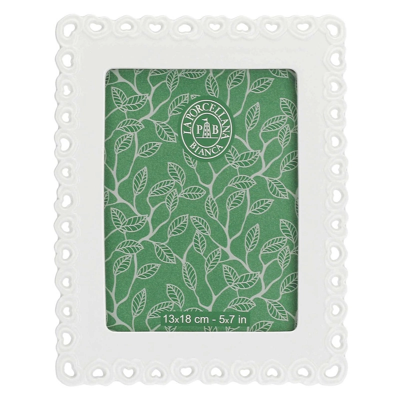 La Porcellana Bianca - zdobiona ramka na zdjęcia 13 x 18 cm Valentino