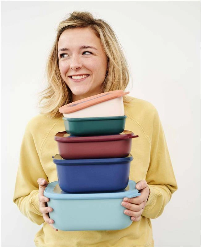 Mepal - Miska Cirqula prostokątna 500ml Nordic Denim