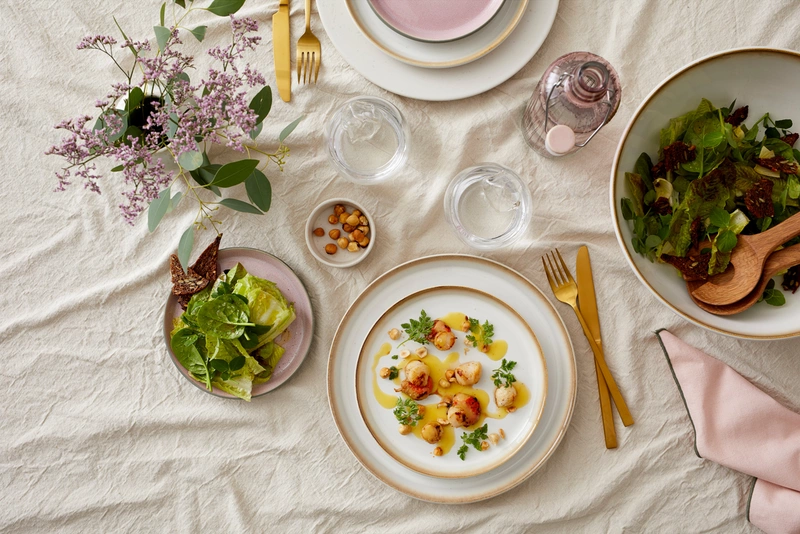 Bitz - Talerz Gastro 21 cm Cream/cream