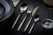 Mepra - Zestaw sztućców 24el. Ice Oro Nero, Stiria