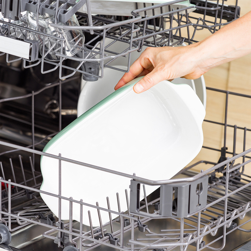 KitchenAid - ceramiczna brytfanna z przykrywką M - Pistachio