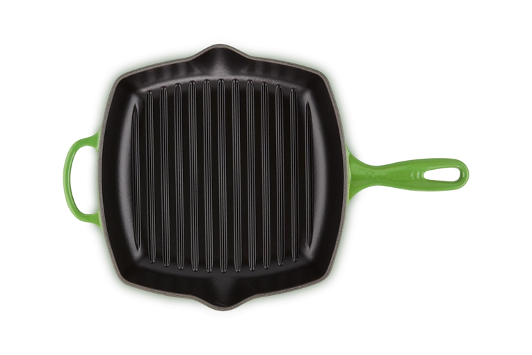 Le Creuset - patelnia żeliwna grillowa z dwoma uchwytami 26 cm Bamboo