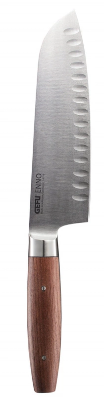 GEFU - ENNO Nóż Santoku z rowkami 18 cm