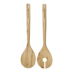 KitchenAid Culinary Tools - drewniane sztućce do sałaty CLASSIC Bamboo