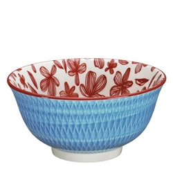 Cilio - miseczka, porcelana, śred. 18 cm, 0,85 l, romby