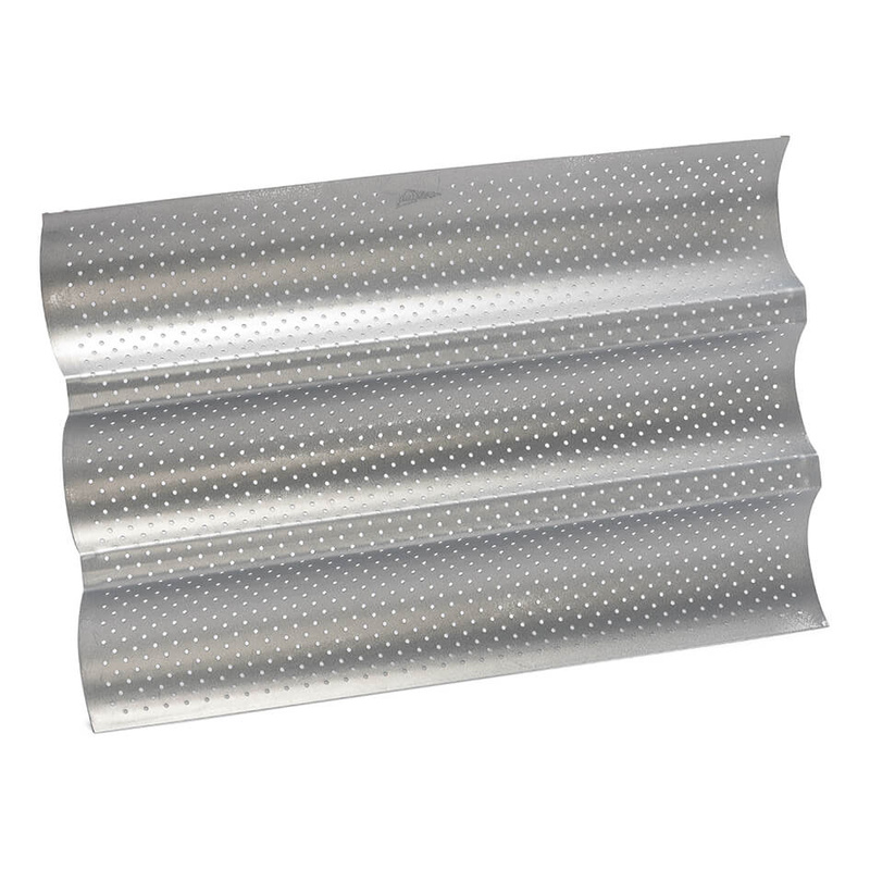 Patisse - Forma do pieczenia 3 bagietek 38x24cm SILVER-TOP