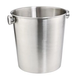 Cilio - wiaderko do chłodzenia wina, stal nierdzewna, śred. 19 x 19 cm, 4,0 l Vino