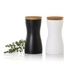 AdHoc - Zestaw młynków do pieprzu i soli TWIN czarno biały