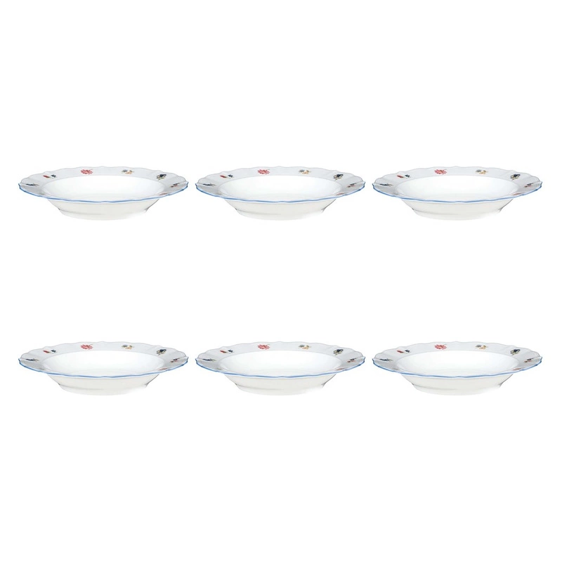 Seltman - SONATE NOSTALGIA Zestaw 6 talerzy do zupy 22.5 cm