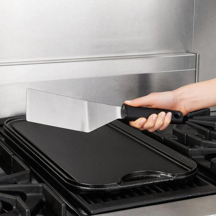 OXO - Szpatuła kuchenna stalowa czarna, Good Grips