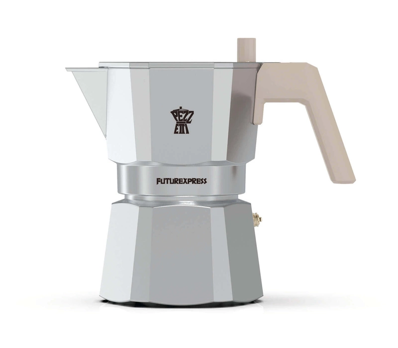 Pezzetti - FUTUREXPRESS Aluminiowa kawiarka (3 filiżanki) - Srebrny