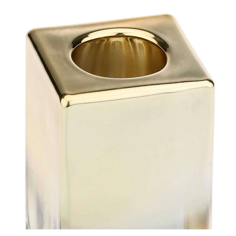 RITUALI DOMESTICI - GHIACCIOLINO Szklany świecznik M