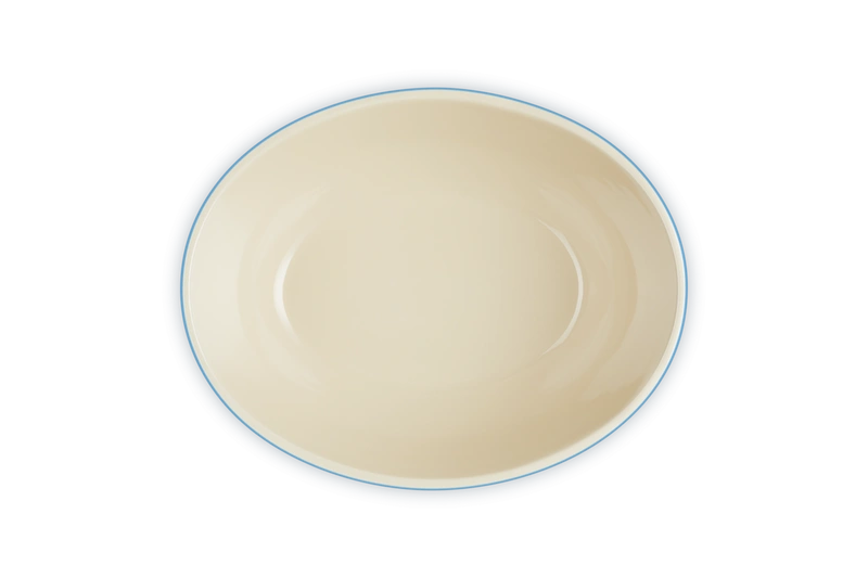 Le Creuset - Owalna miska do serwowania 29 cm azure